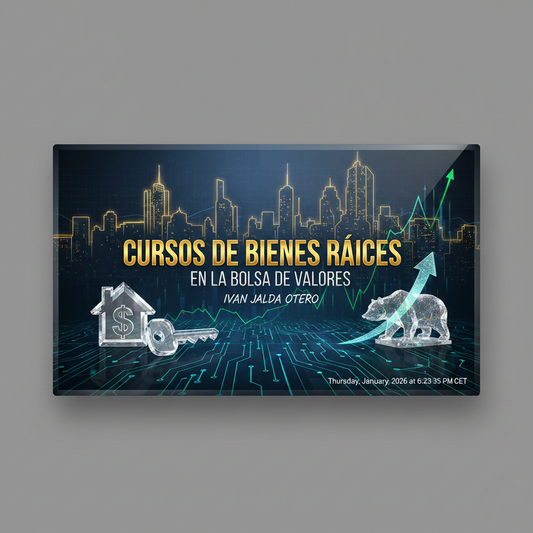 Real Estate Course on the Stock Market (in Spanish)