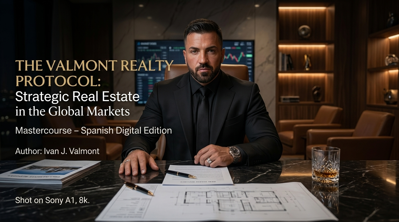 "EL PROTOCOLO VALMONT REALTY: Inversión Inmobiliaria Estratégica en los Mercados Globales (Masterclass – Edición Digital en Español)"