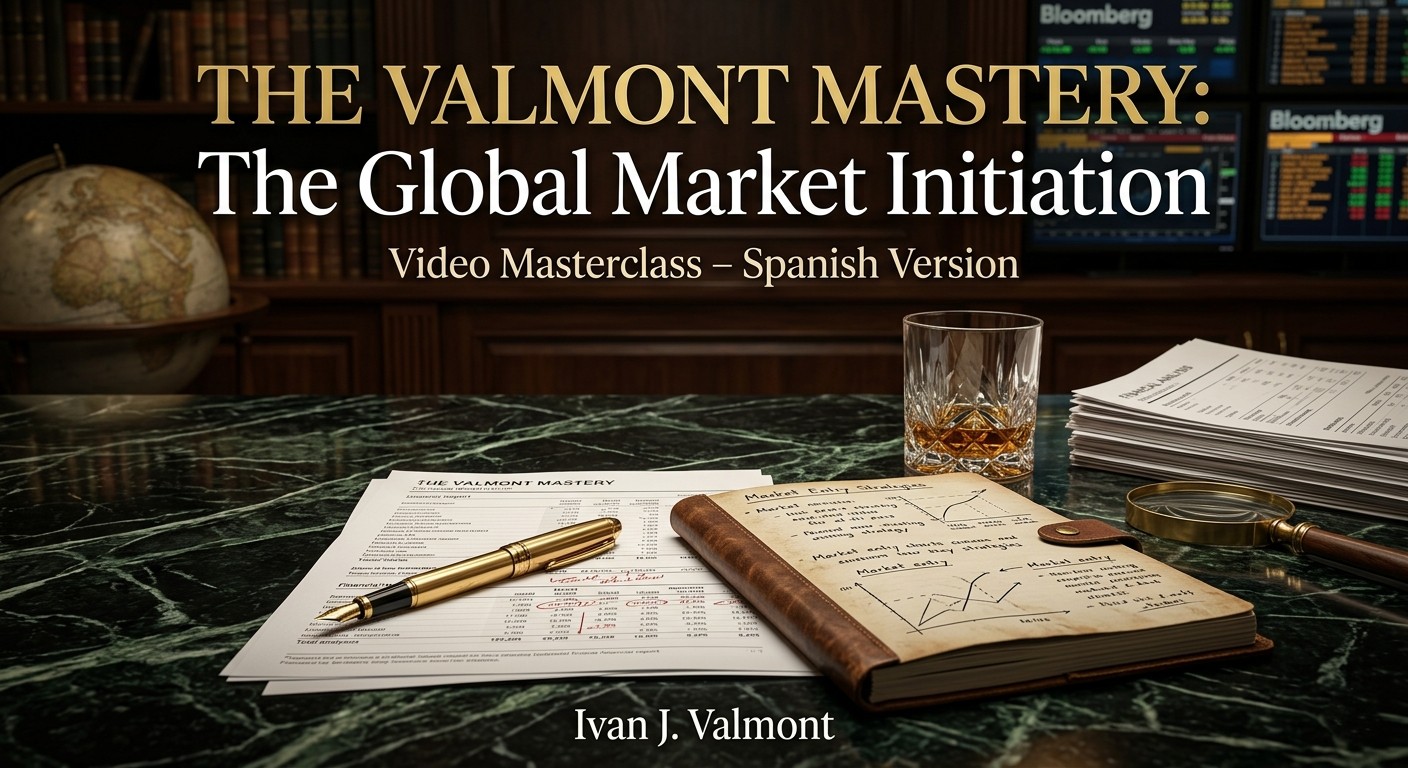 "THE VALMONT MASTERY: La Iniciación al Mercado Global (Video Masterclass – Versión en Español)"