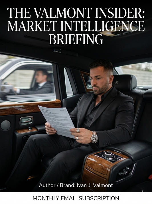 "THE VALMONT INSIDER: Market Intelligence Briefing (Monthly Email Subscription)"